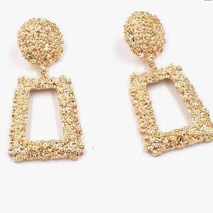 Earrings, Gold Geometric Earrings